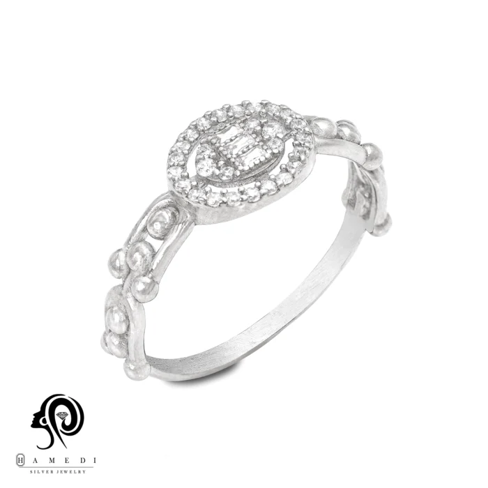 انگشتر نقره زنانه تیفانی اسپرت مدل RI B157