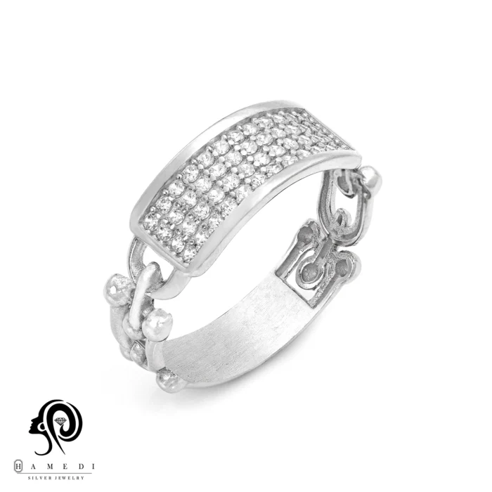 انگشتر نقره زنانه تیفانی اسپرت مدل RI B158