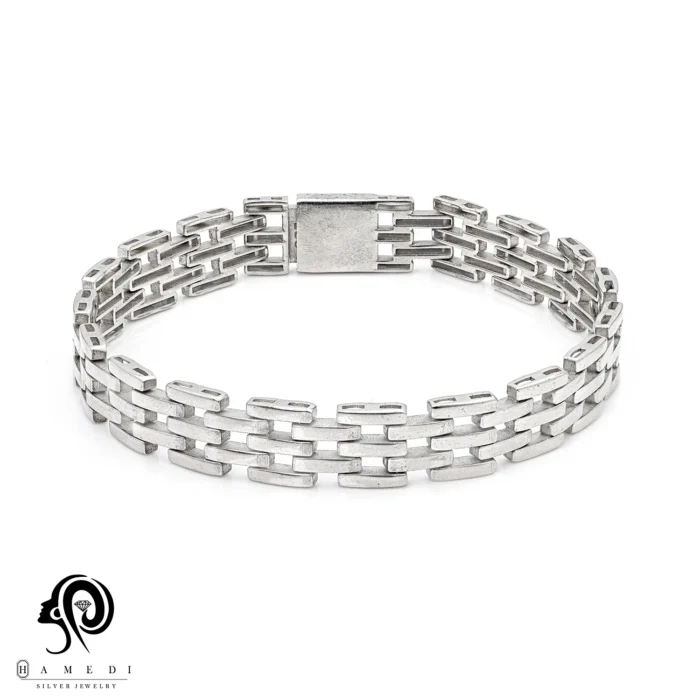 دستبند رولکس نقره زنانه اسپرتی مدل BE T14