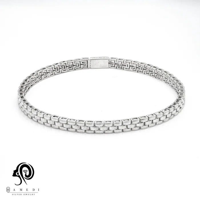 دستبند رولکس نقره زنانه اسپرتی مدل BE T23