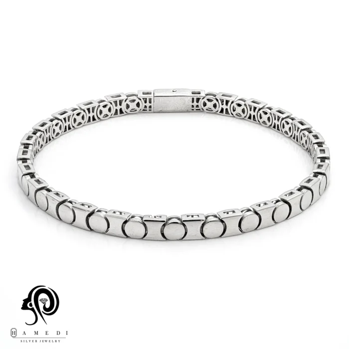 دستبند تراش نقره زنانه اسپرتی مدل BE T25